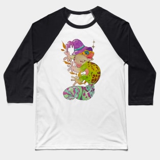 Mystical Gecko Baseball T-Shirt